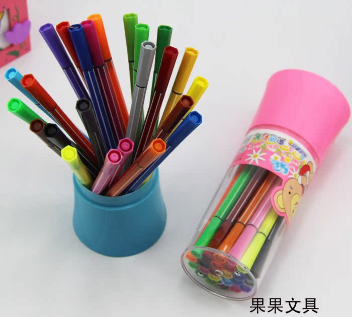 讓畫筆洗滌童心——36色可水洗水彩筆，釋放創造力與整潔并存